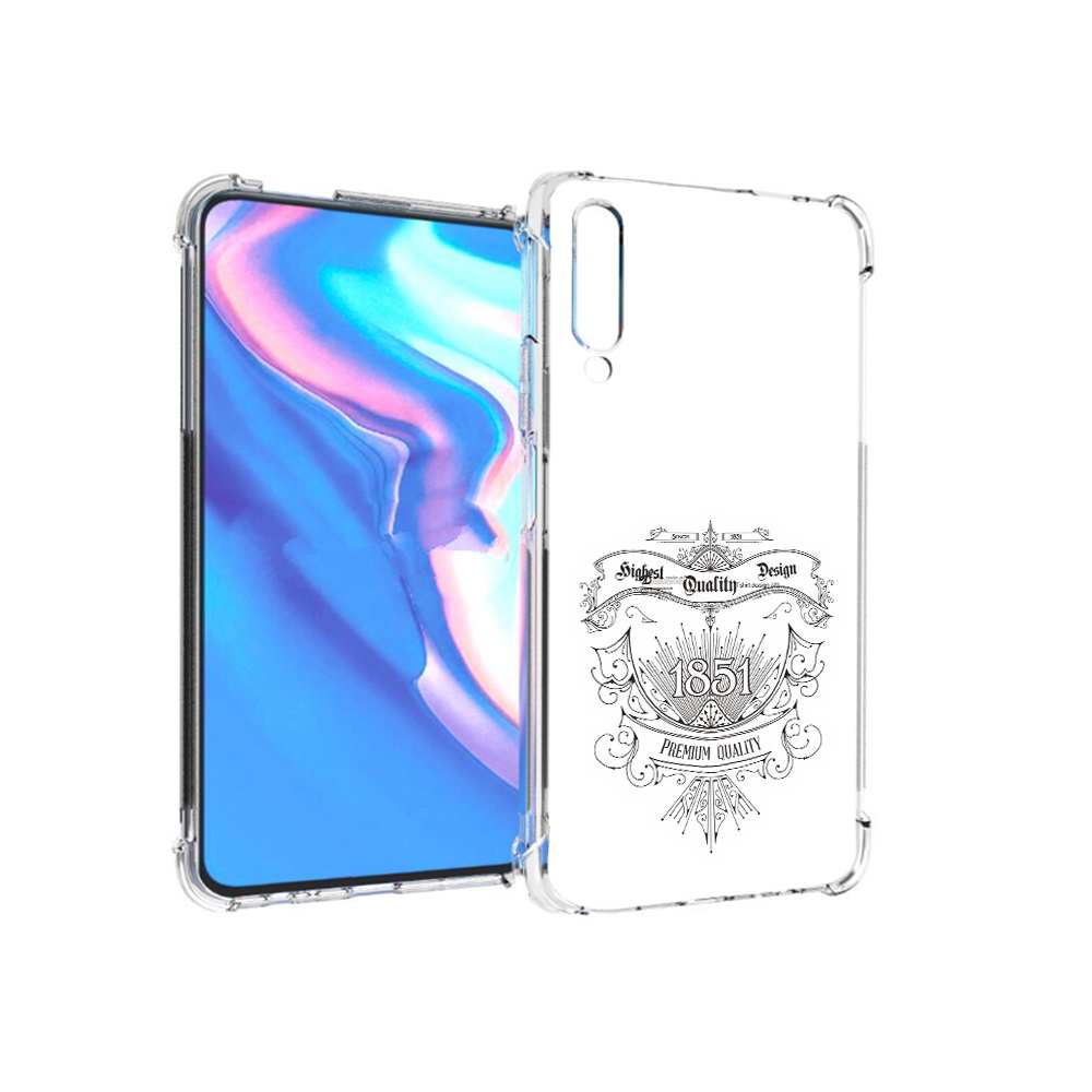 

Чехол MyPads Tocco для Honor 9X Pro логотип 1851 год, Прозрачный, Tocco