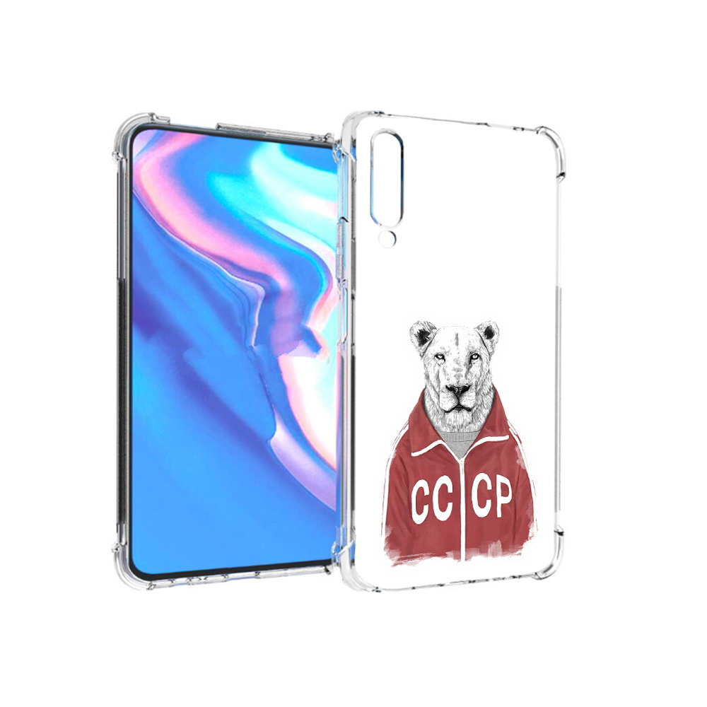 

Чехол MyPads Tocco для Honor 9X Pro львица ссср, Прозрачный, Tocco