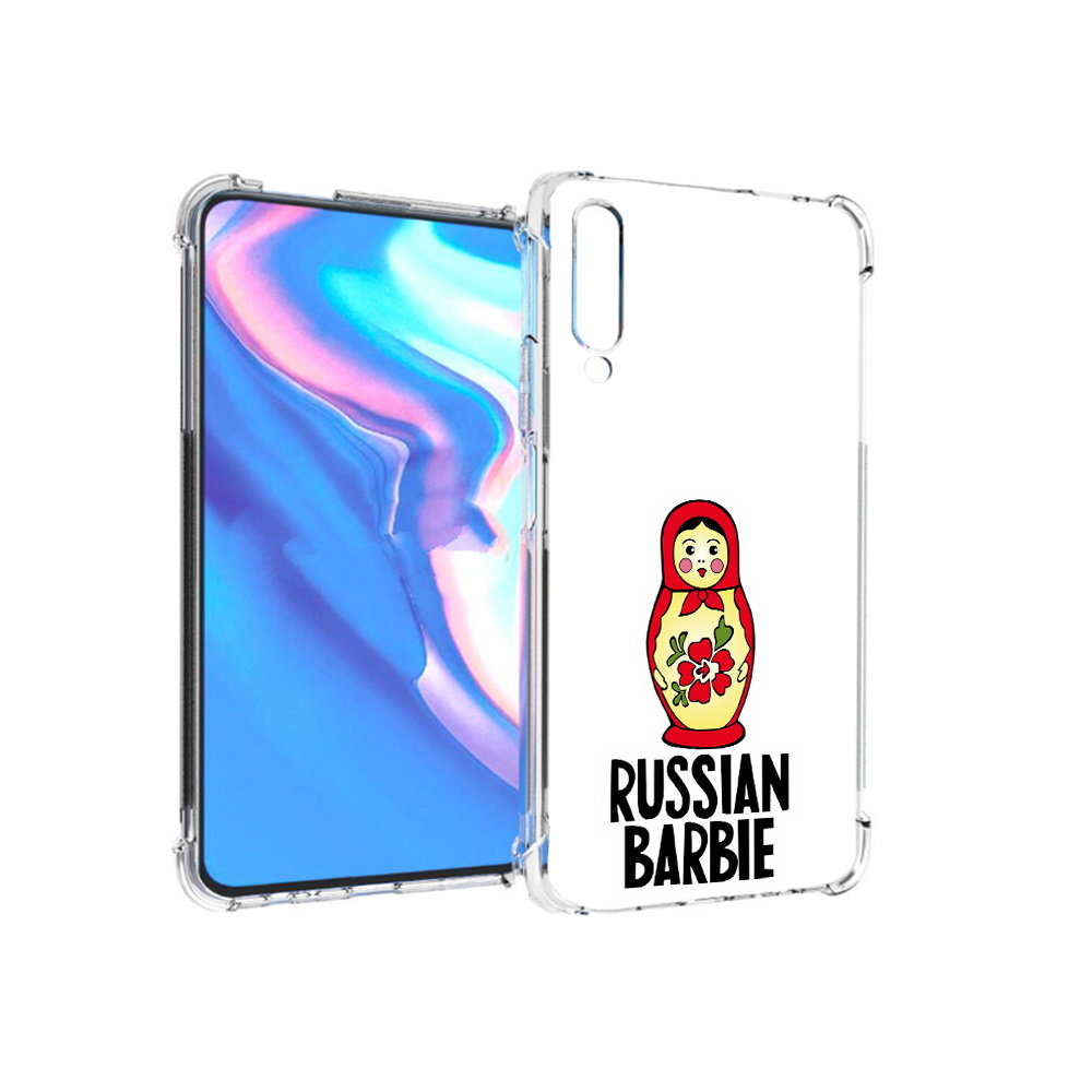

Чехол MyPads Tocco для Honor 9X Pro матрешка, Прозрачный, Tocco