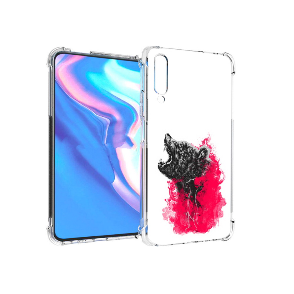 

Чехол MyPads Tocco для Honor 9X Pro медведь в дымке, Прозрачный, Tocco