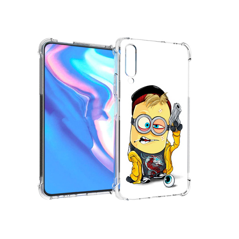 

Чехол MyPads Tocco для Honor 9X Pro миньон бандит, Прозрачный, Tocco