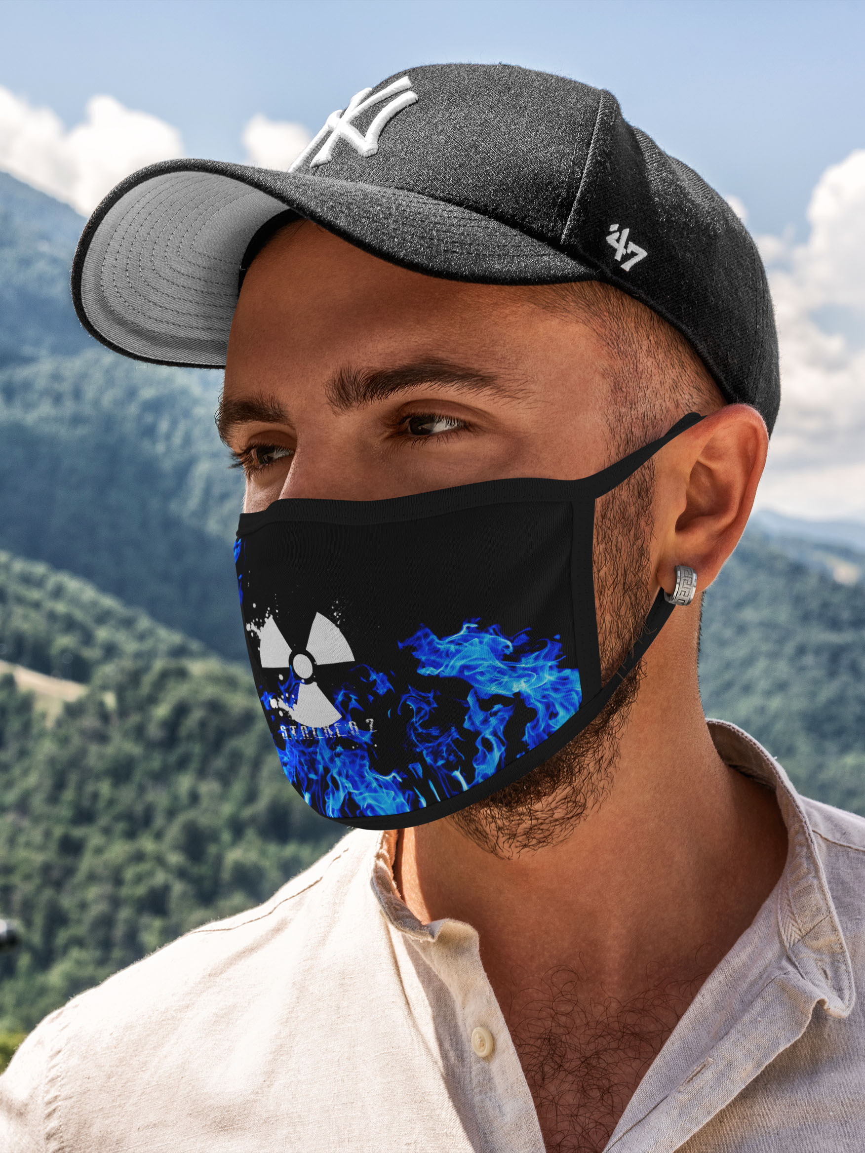 

Многоразовая маска унисекс Burnettie Stalker S.T.A.L.K.E.R 2, Разноцветный, Stalker S.T.A.L.K.E.R 2