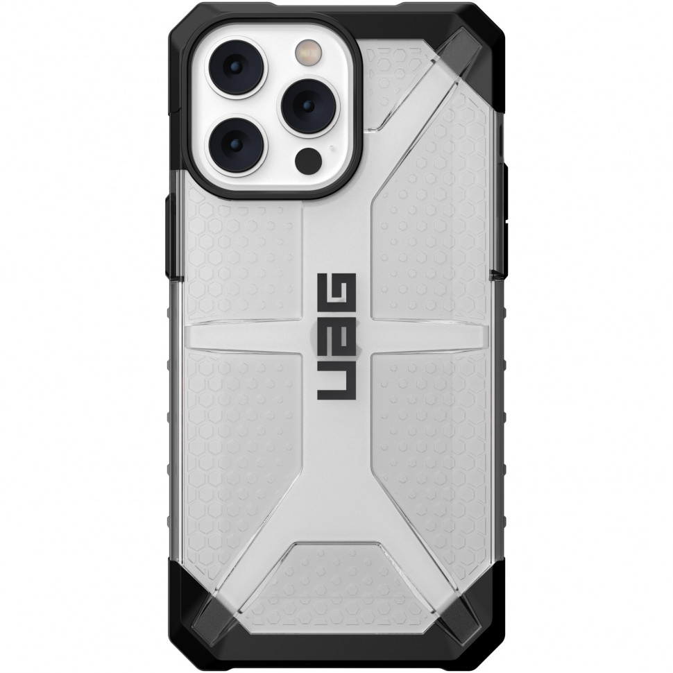 фото Чехол uag plasma series для iphone 14 pro max, прозрачный (ice) (114067114343)