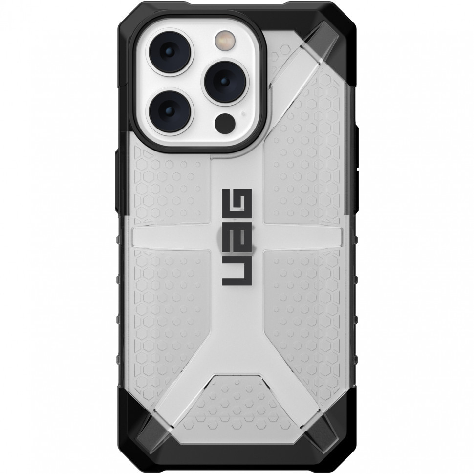 фото Чехол uag plasma series для iphone 14 pro, прозрачный (ice) (114066114343)