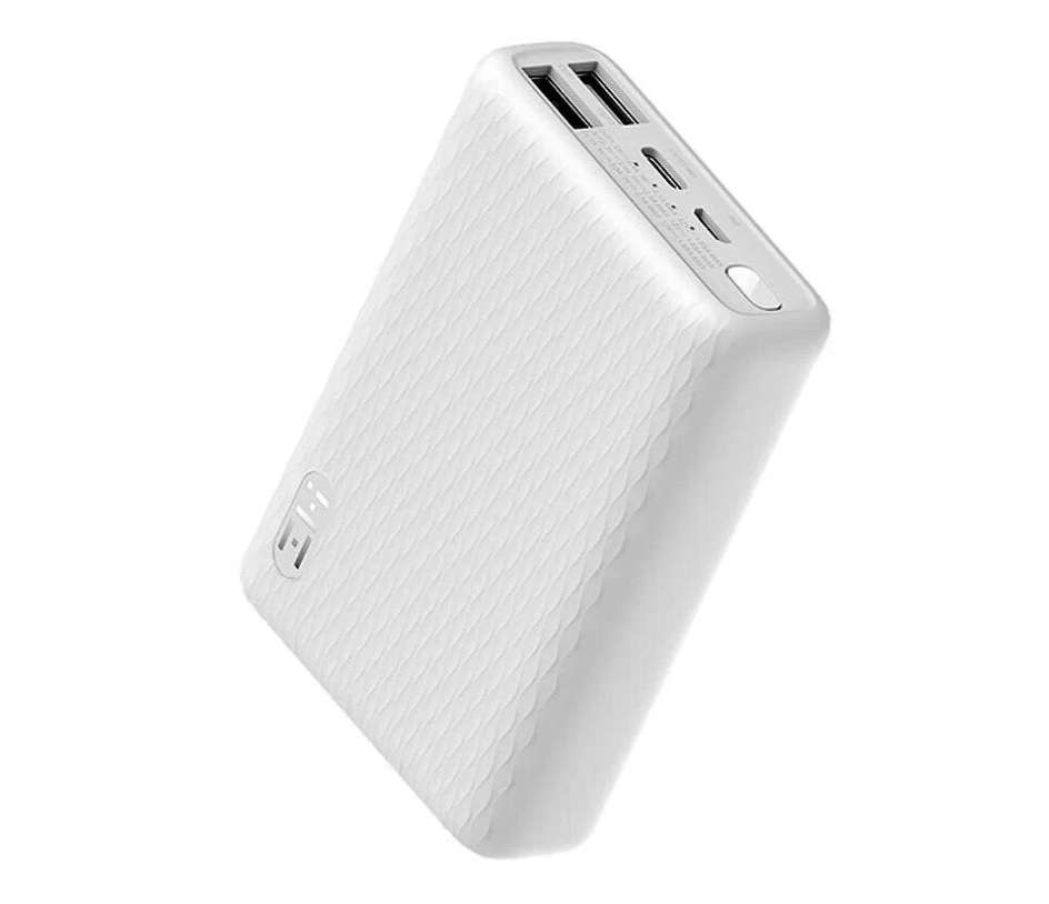 

Внешний аккумулятор (Power Bank) Xiaomi PowerBank ZMIQB817, 10000мAч, белый [qb817 white]