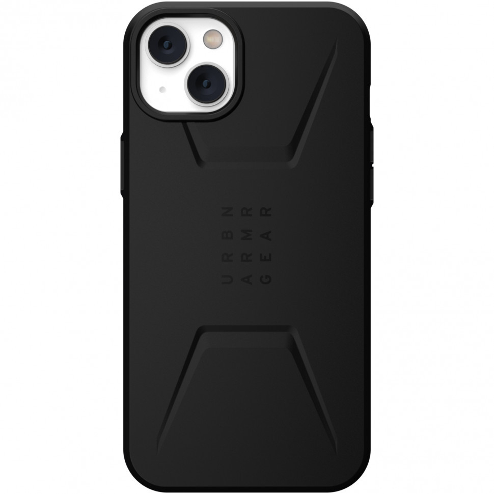 фото Чехол uag civilian for magsafe series для iphone 14 plus, черный (black) (114037114040)