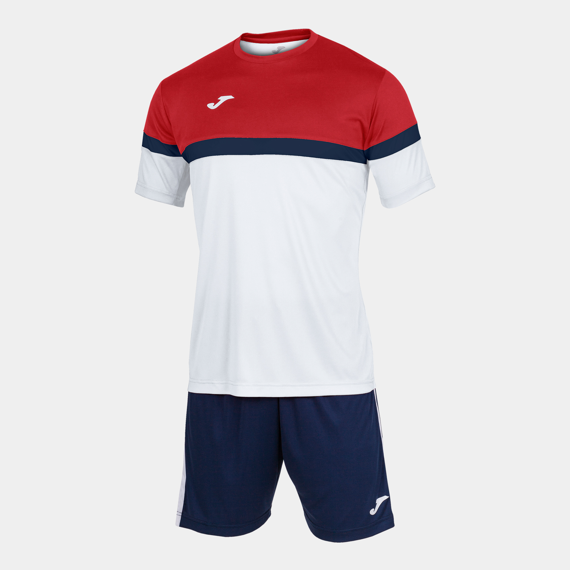 

Комплект (футболка+шорты) Joma DANUBIO 102857.206 СвСк (07-XL), Белый;красный, 102857