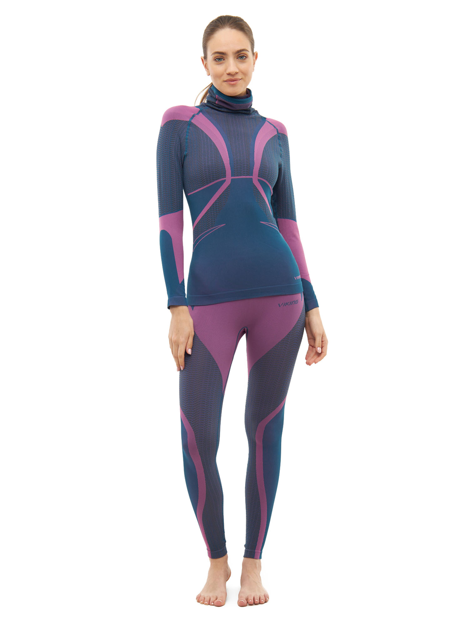 

Комплект Термобелья Viking Fusion Lady Set Turquise/Fuchsia (Us:xs), Розовый;серый;голубой, Fusion Lady Set