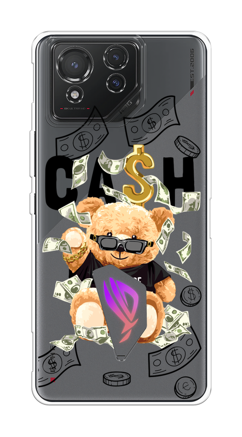 

Чехол на Asus ROG Phone 8 "Big cash", Черный;серый;бежевый, 45150-1