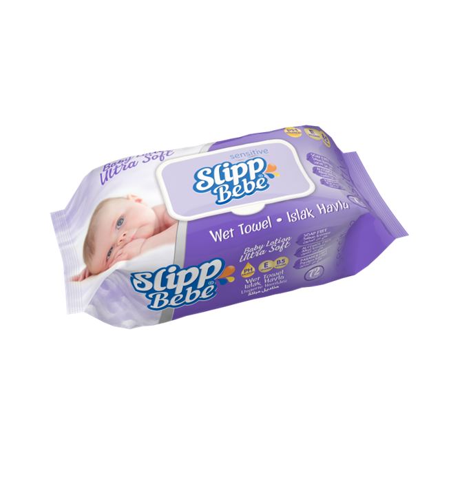 Влажные салфетки детские Slipp Bebe 72шт.