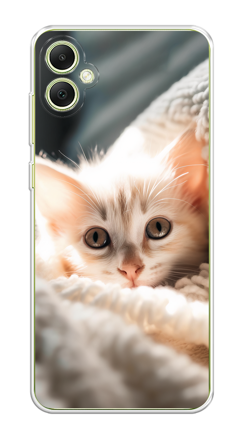 

Чехол на Samsung Galaxy A05 "Белый шкодливый котенок", Серый;белый;бежевый;оранжевый, 2108750-1