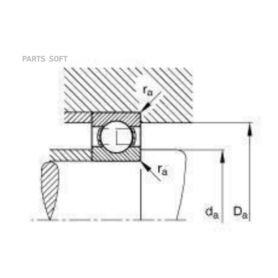 

Nsk 6303Dduc3 Подшипник Кпп