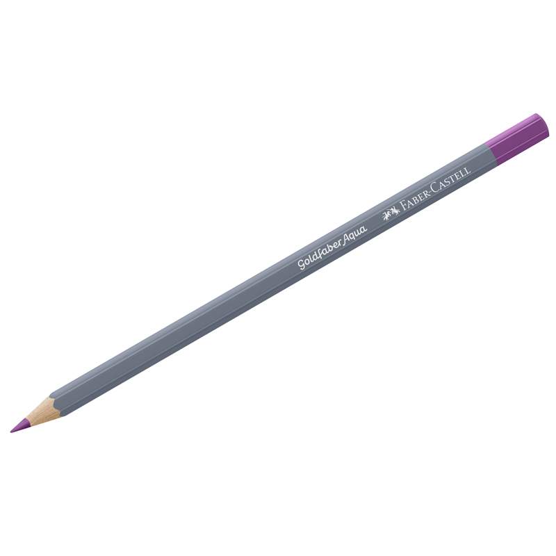 

Карандаш Faber-Castell "Goldfaber Aqua", цвет 134 малиновый (арт. 341112) - 12 шт., Красный