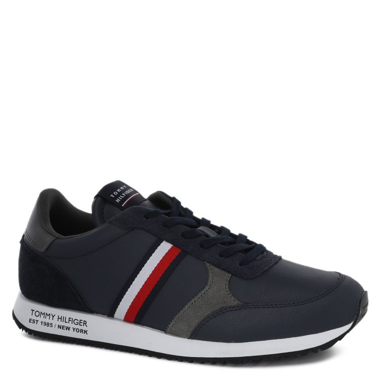 

Кроссовки мужские Tommy Hilfiger FM0FM03632 синие 41 EU, FM0FM03632