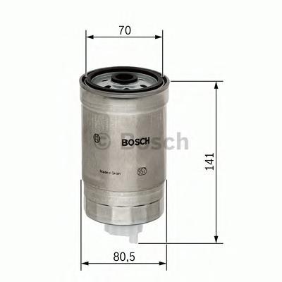 

BOSCH Фильтр топливный BOSCH 1457434511