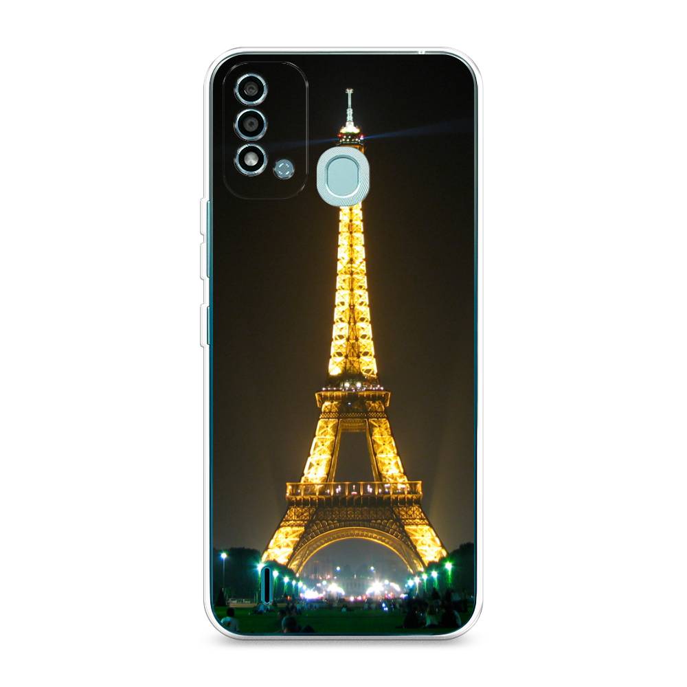 

Чехол на Itel Vision 2S "Париж 2", Желтый;серый, 3200650-2