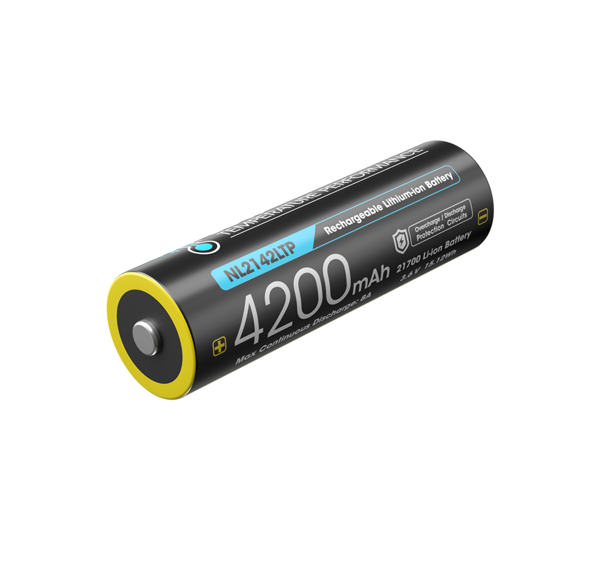 Аккумулятор Nitecore NL2142LTP 21700 Li-ion 4200 mAh (-40°C)