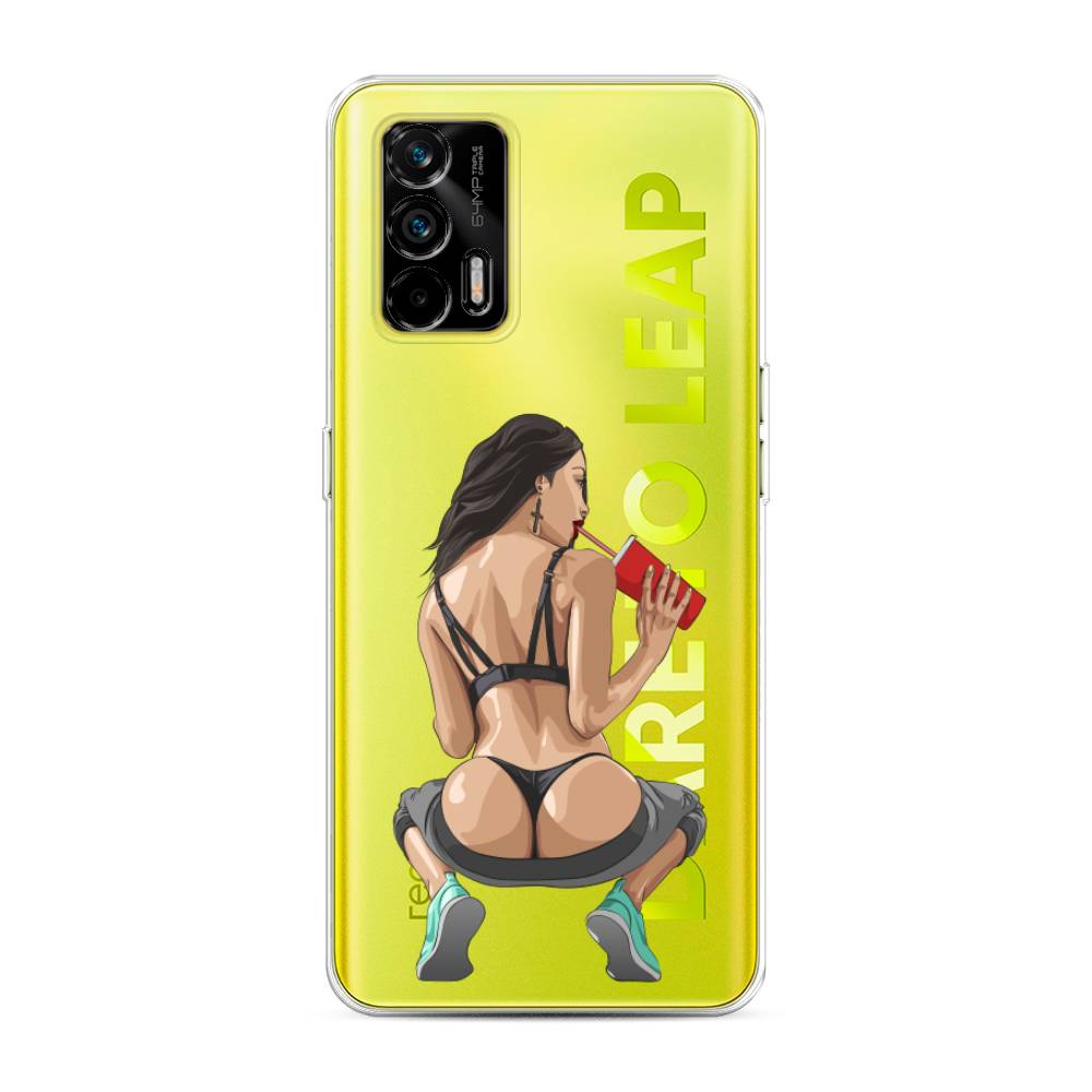 

Чехол на Oppo Realme Q3 Pro "Сочные булочки", Бежевый;красный;черный, 256550-6