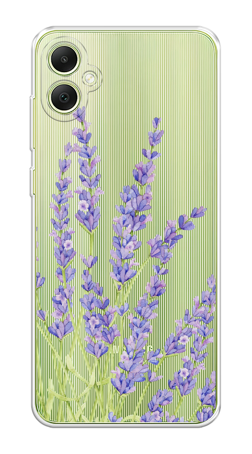 

Чехол на Samsung Galaxy A05 "Лавандовые стебли", Фиолетовый;зеленый, 2108750-1