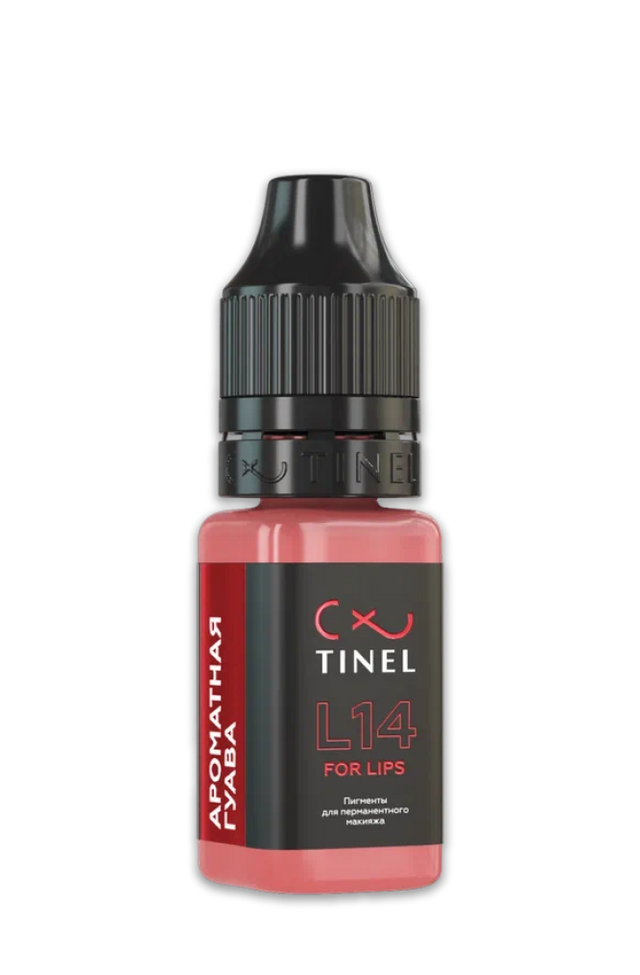 

Пигмент Tinel L14 Ароматная гyaвa для татуажа губ, 5мл, Tinel для губ