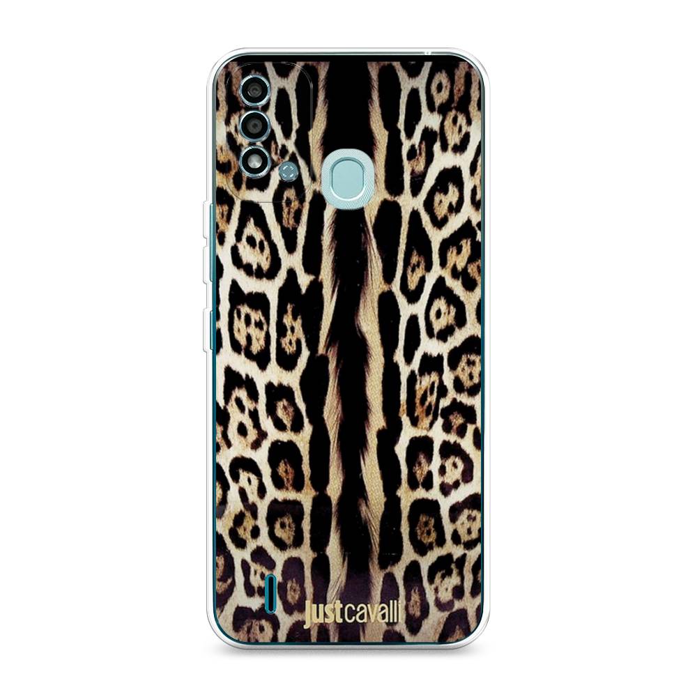 

Чехол на Itel Vision 2S "Леопард кавалли", Черный;коричневый, 3200650-1
