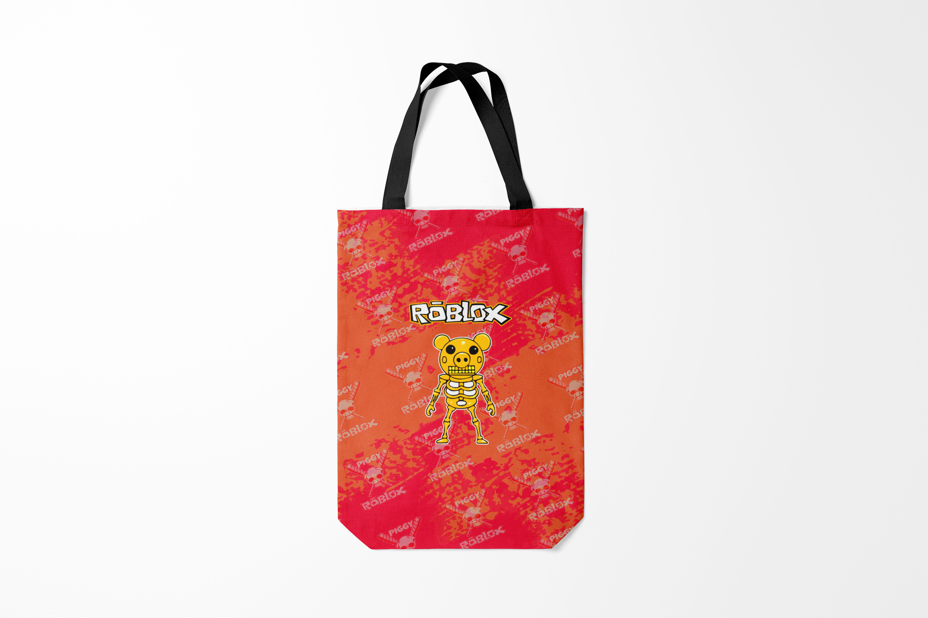

Сумка шoппер унисекс Burnettie Roblox Свинка Пигги из,, Roblox Свинка Пигги из