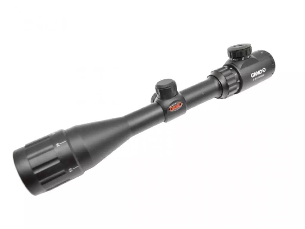

Оптический прицел Gamo 3-9x40 AOEG Mil-Dot, с подсветкой, Черный
