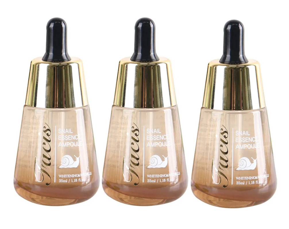 

Сыворотка Jigott с муцином улитки Facis Snail Essence Ampoule 35 мл 3 шт