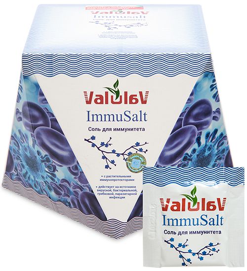 Соль для иммунитета ValulaV ImmuSalt, 50 саше-пакетов по 3 г MED-59/21 113-85802