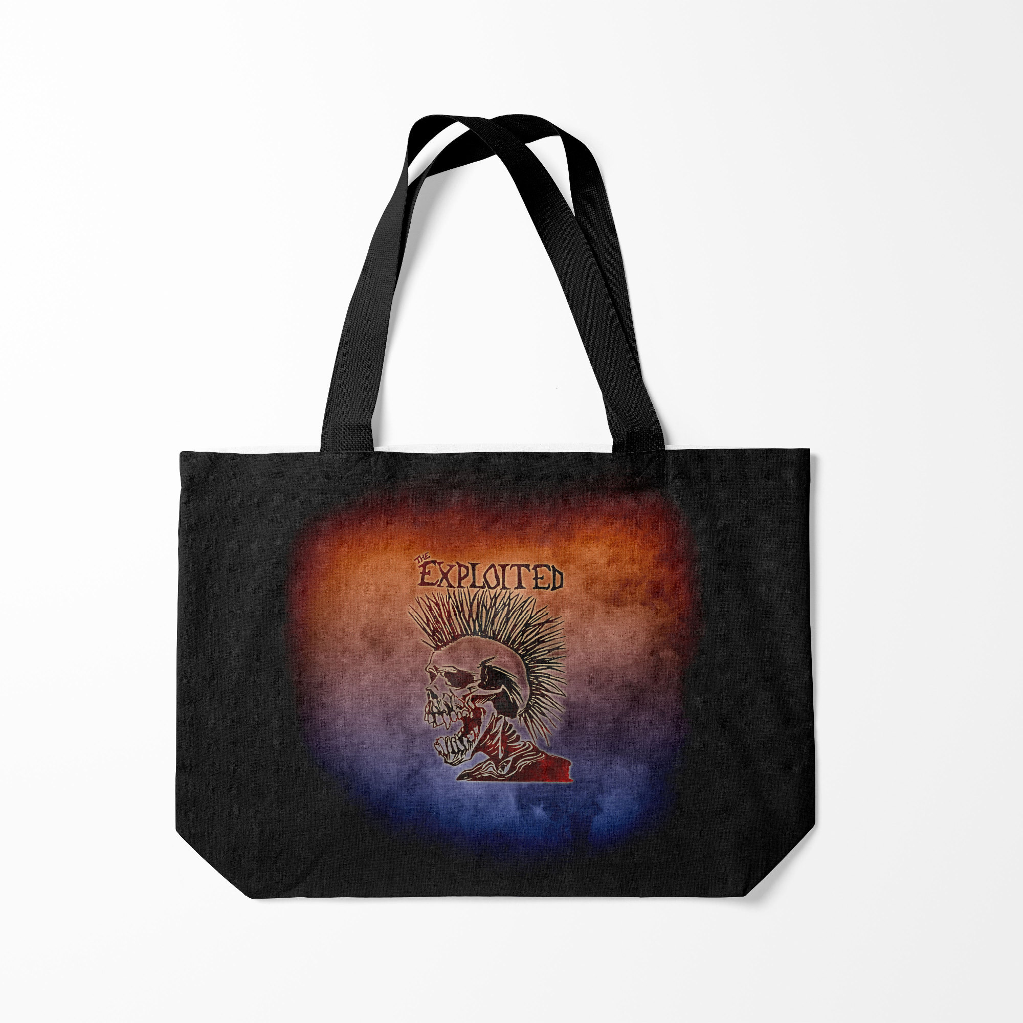 

Сумка шoппер унисекс Burnettie The Exploited, черный, The Exploited