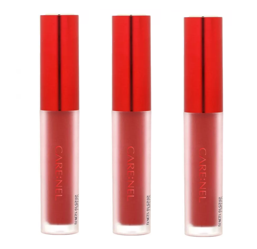 Тинт Care:Nel для губ Ruby airfit velvet tint 02 brick dolce 4.5г 3 шт Южная Корея