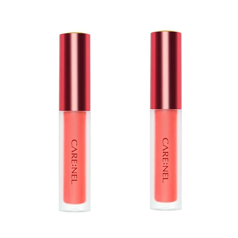 Тинт Care:Nel для губ Ruby airfit velvet tint 04 dry peach 4.5 г 2 шт