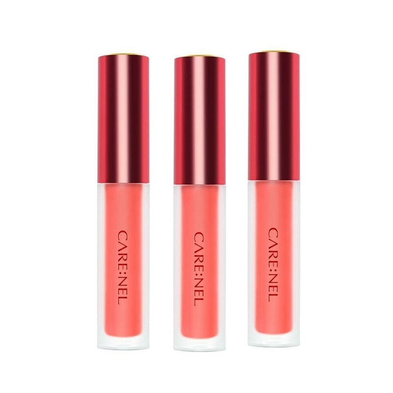 Тинт Care:Nel для губ Ruby airfit velvet tint 04 dry peach 4.5 г 3 шт