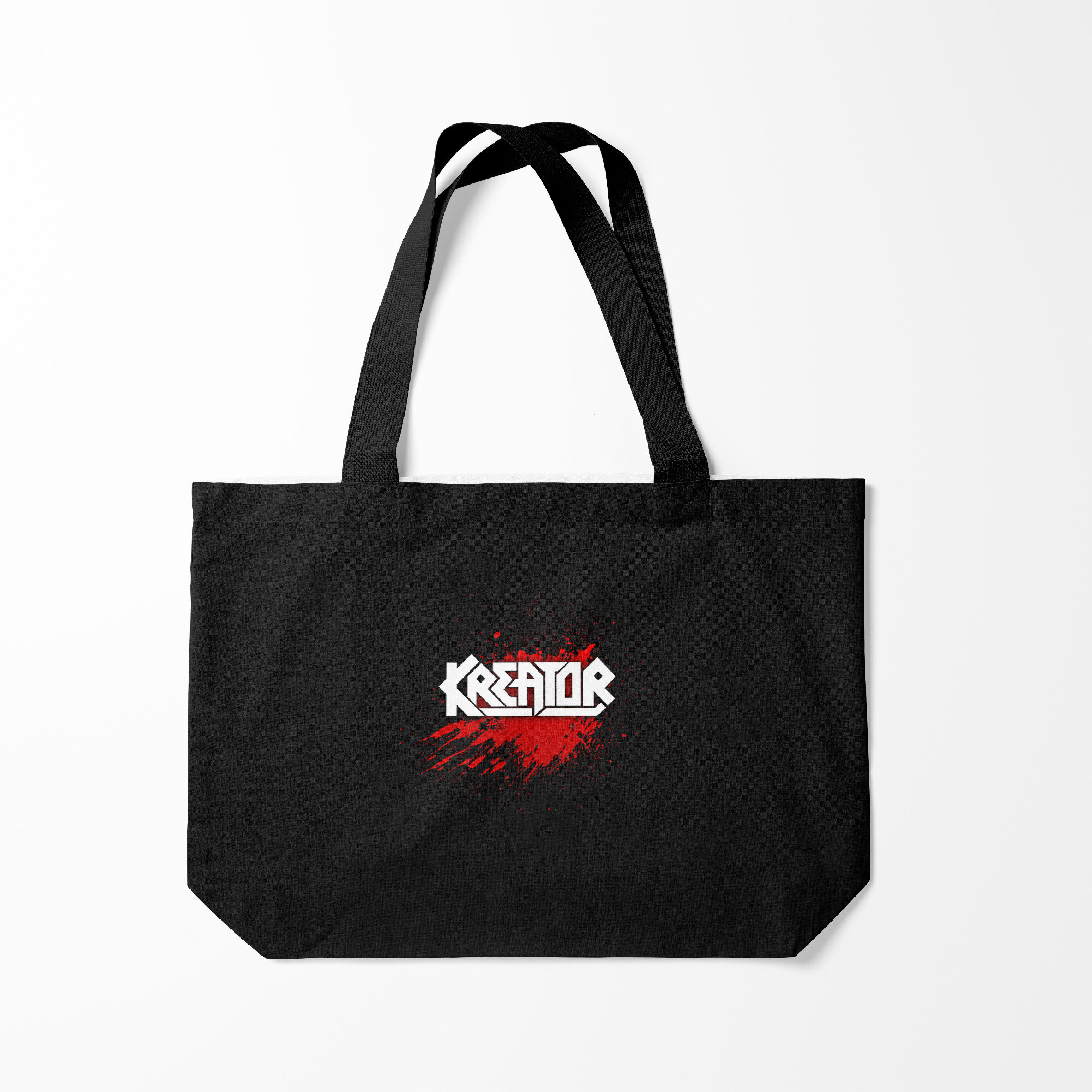 

Сумка шoппер унисекс Burnettie Kreator, черный, Kreator