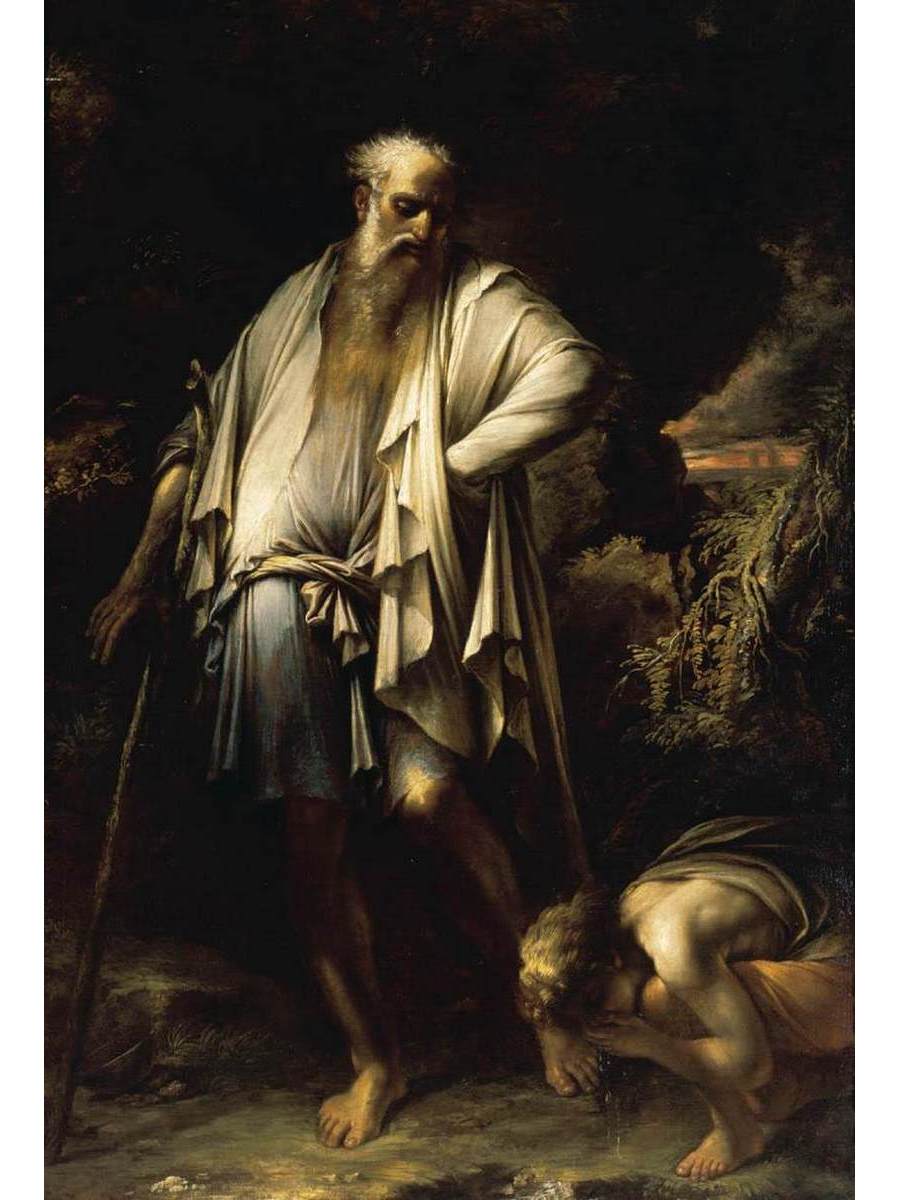 

Постер DRABS A2 Сальваторе Роза Diogenes Casting away his Cup