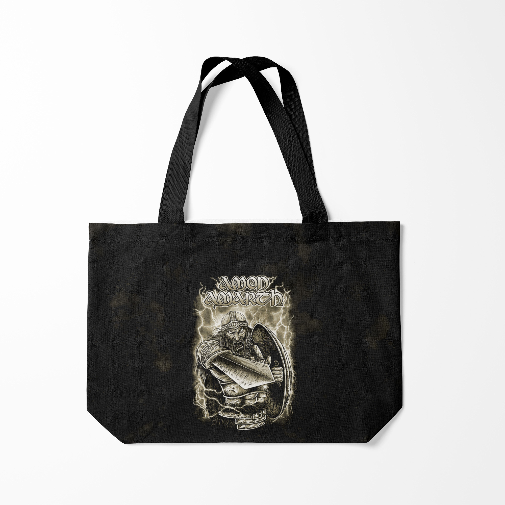 

Сумка шoппер унисекс Burnettie Amon Amarth, черный, Amon Amarth