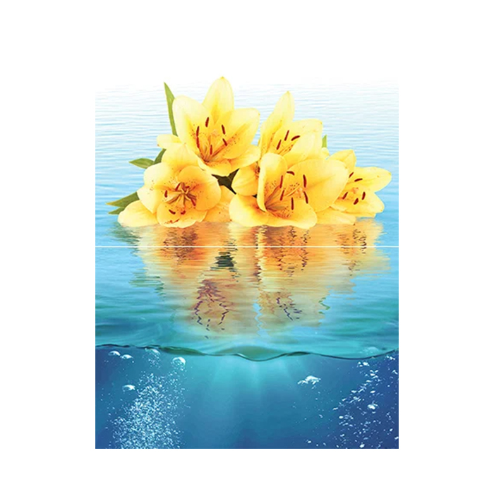 

P2-2 Ocean flowers P2-2D240 Панно из 2-х плиток 30х40
