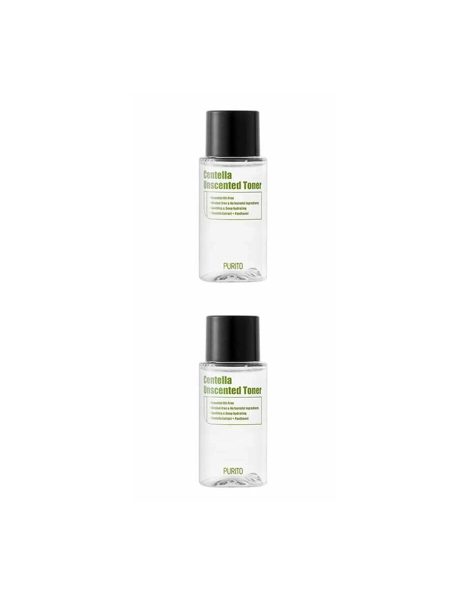 Тонер Purito Centella Unscented Toner 2 шт