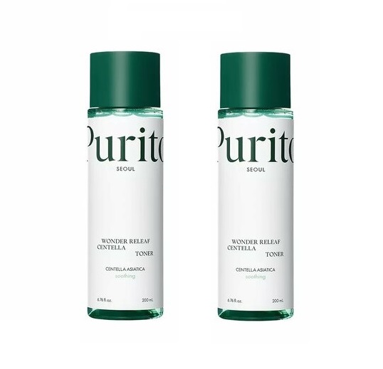 Тонер Purito Centella Unscented Toner 2 шт