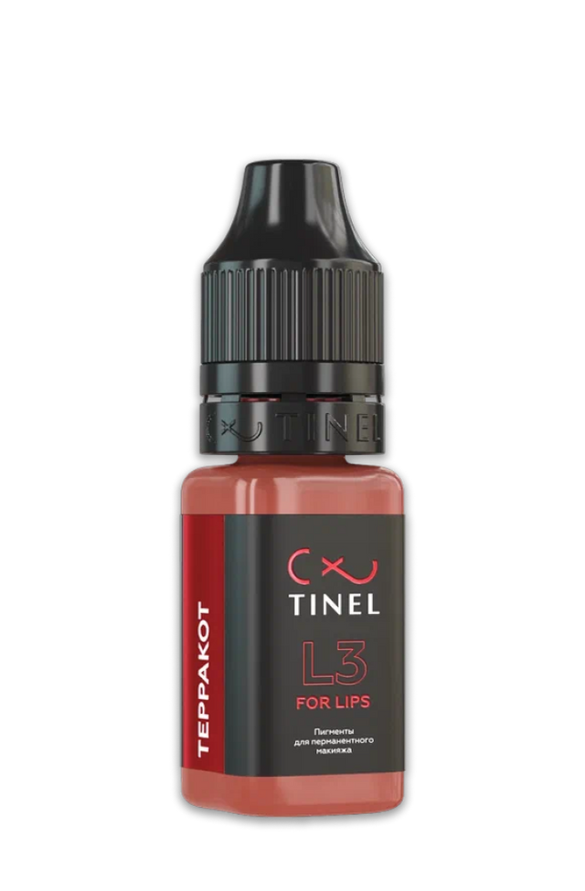 

Пигмент Tinel L3 Терракот для татуажа губ, 5мл, Tinel для губ