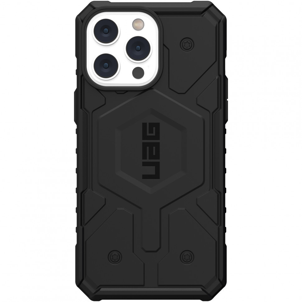 

Чехол UAG Pathfinder for MagSafe Series для iPhone 14 Pro Max, Black (114055114040), Черный, Pathfinder for MagSafe Series