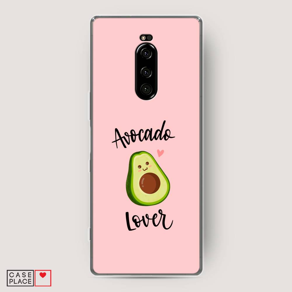 

Чехол на Sony Xperia 1 "Avocado lover", Розовый;зеленый, 54250-6