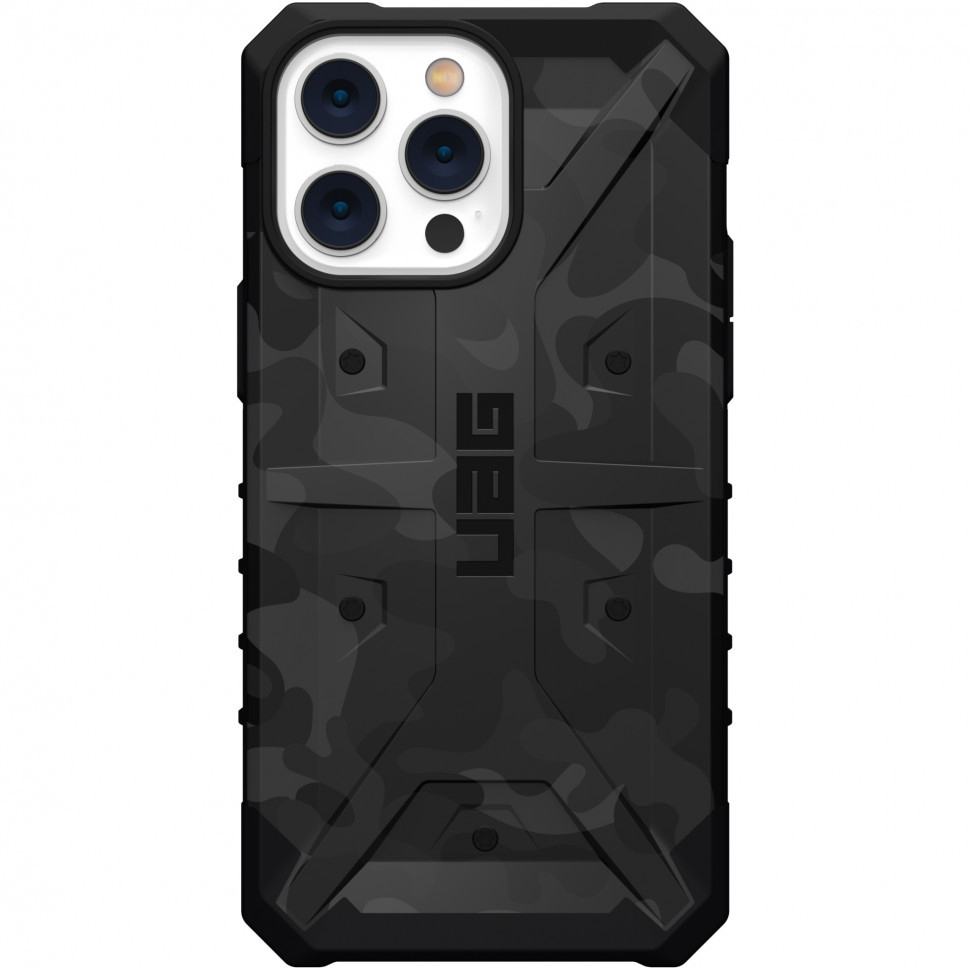 

Чехол UAG Pathfinder SE Series для iPhone 14 Pro Max, Black Midnight Camo (114059114061), Черный, Pathfinder SE Series