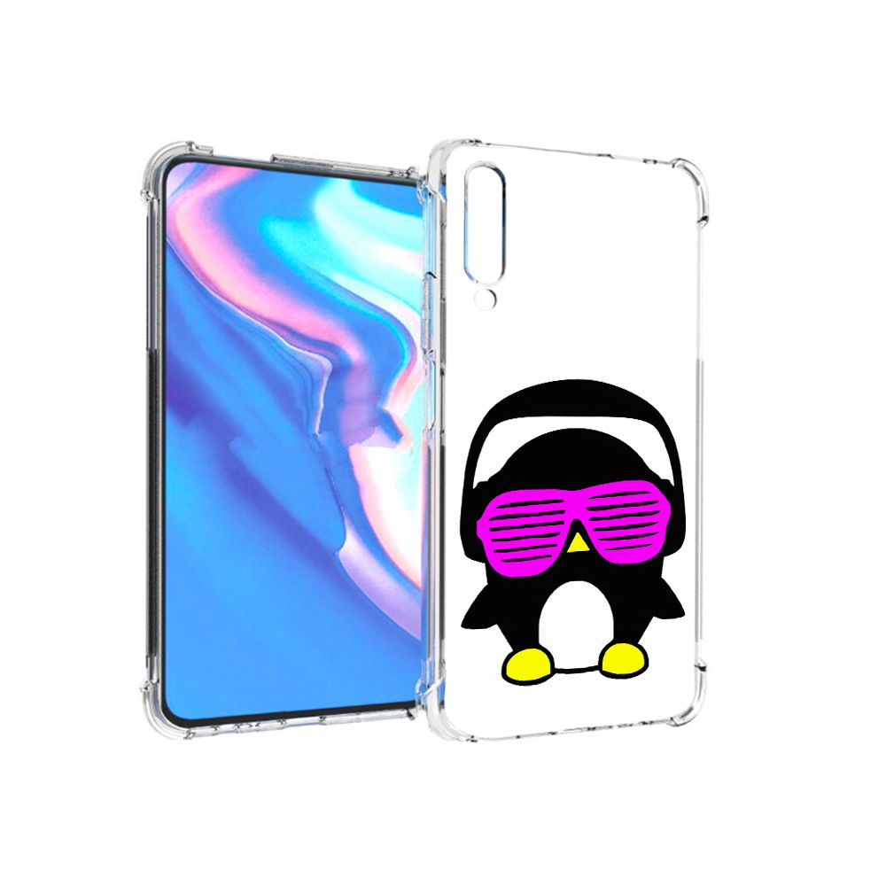 

Чехол MyPads Tocco для Honor 9X Pro пингвин, Прозрачный, Tocco