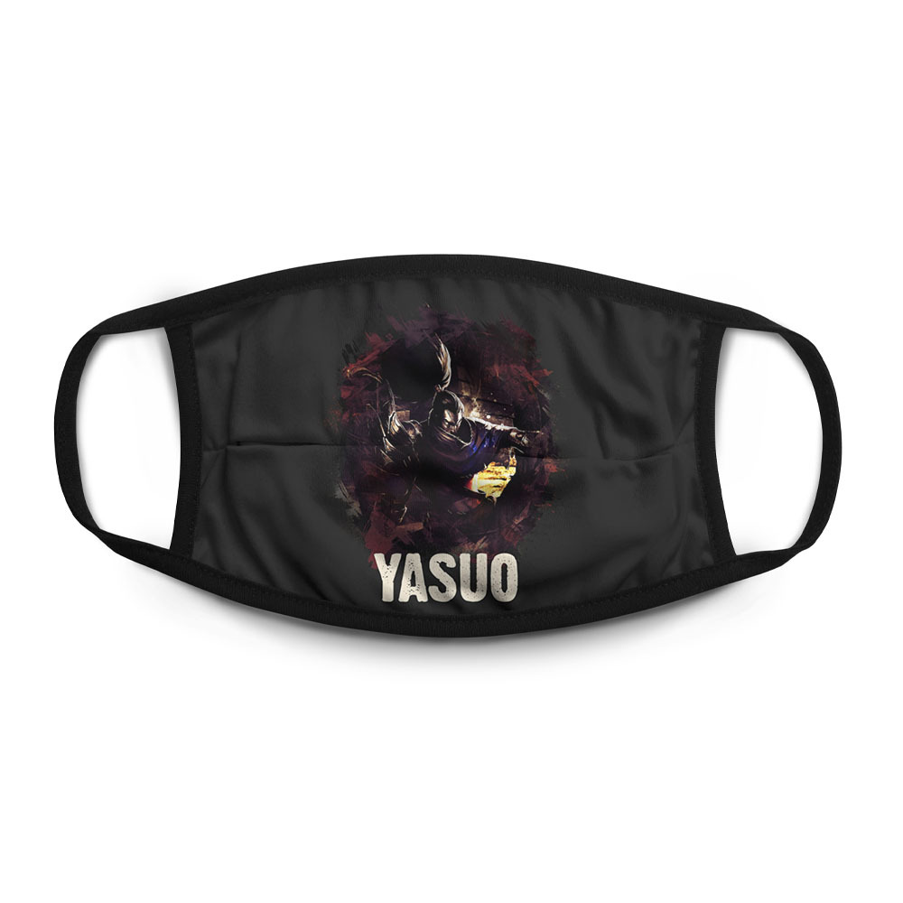 

Многоразовая маска унисекс Burnettie League Of Legends Yasuo, Разноцветный, League Of Legends Yasuo