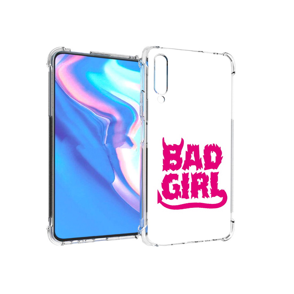 

Чехол MyPads Tocco для Honor 9X Pro плохая девочка, Прозрачный, Tocco