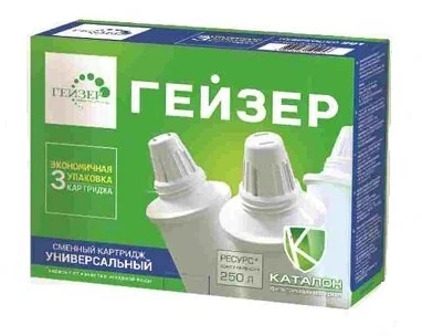 

Картридж Гейзер 301 3, 3шт [50005]
