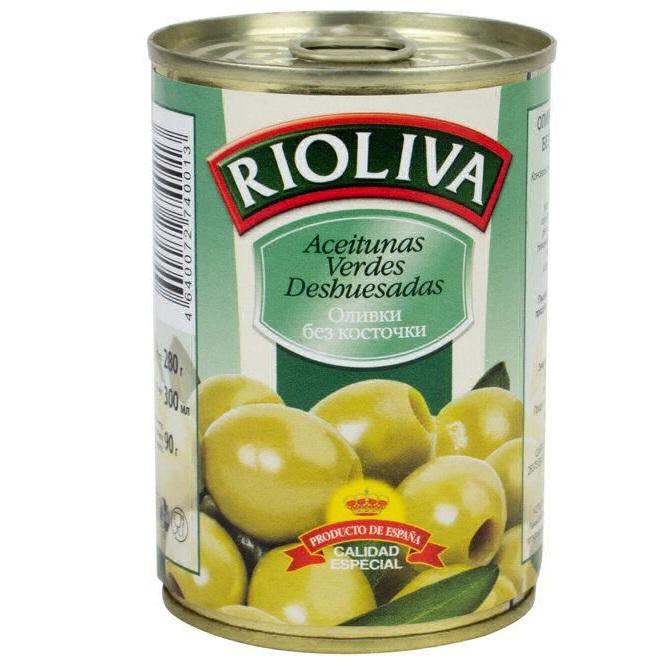 Оливки Rioliva зеленые без косточки 280 г