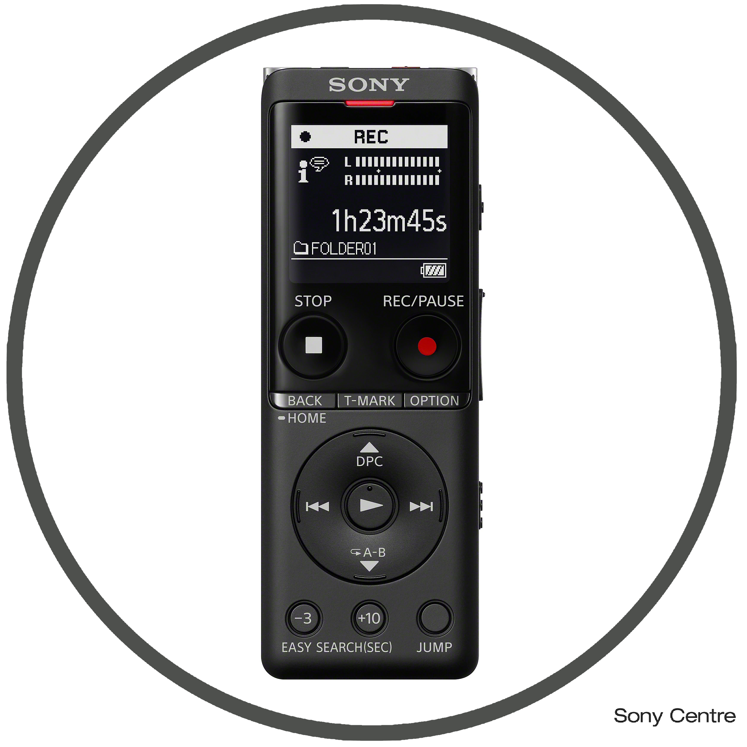 

Цифровой диктофон Sony ICD-UX570F 4 Гб Black, ICD-UX570F