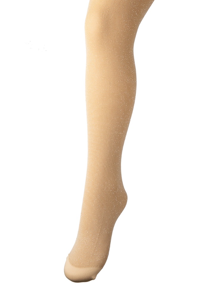 

Колготки детские Чулочки для Дочки с люрексом LUREX 60 3D beige/oro р.3/4, чдд_люрекс60